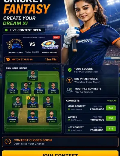 RS9 (rs 9) fantasy cricket & matchday visual 3
